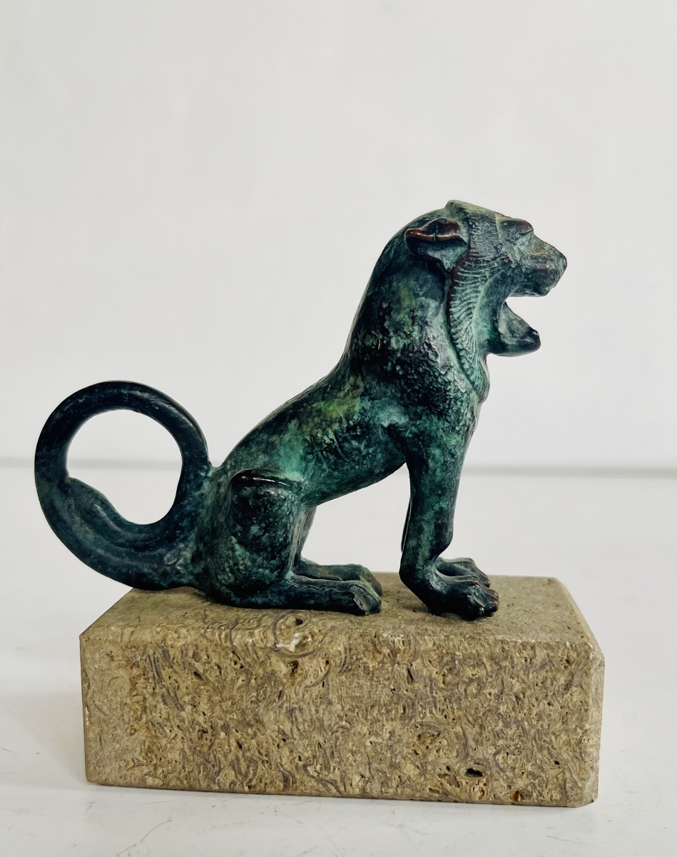 Chien Fu en bronze -photo-1